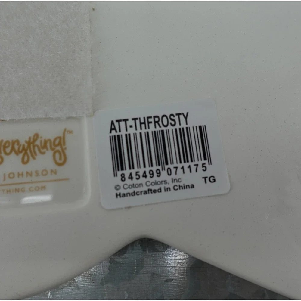Happy Everything Laura Johnson Frosty Snowman‎ Big Attachment ATT-THFROSTY
